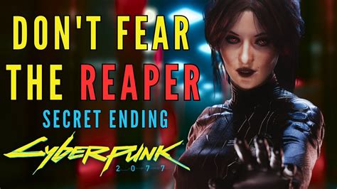 The mission title should be (Don&39;t Fear) The Reaper and you should start the mission at the very beginning hearing the final decision music transition into Rebel Path if all is done correctly. . Cyberpunk save editor dont fear the reaper